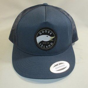 Goose Island Beer Classic Yupoong Snapback Blue Cap/Hat